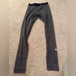 Nike Pro Black Polka Dot Leggings
